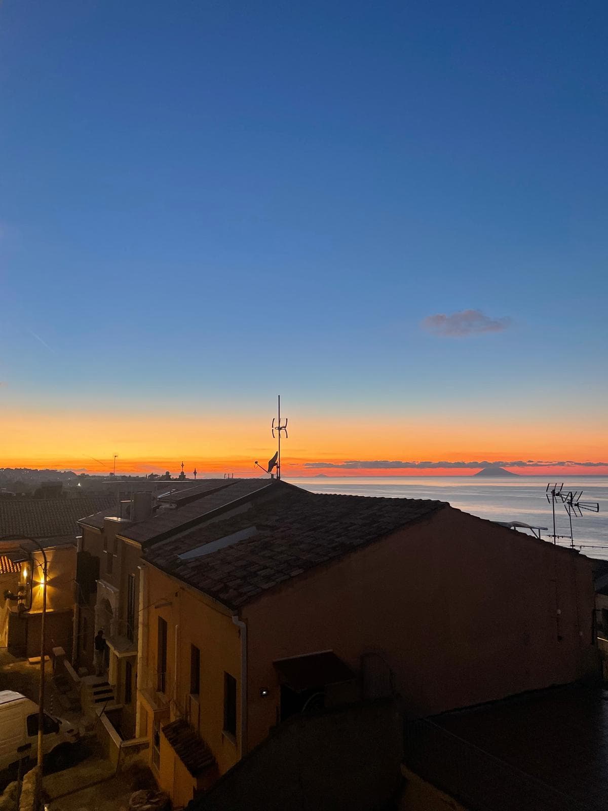 Tramonto sul mare, Tropea